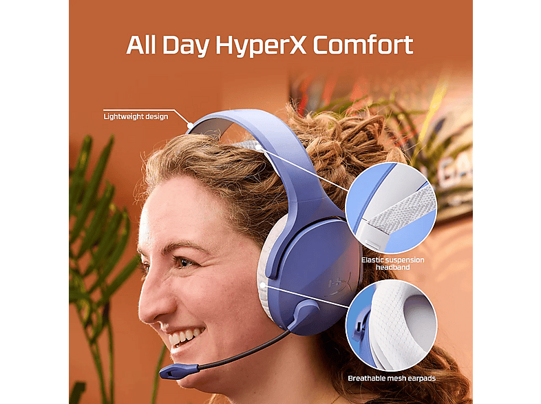 Thumbnail - HYPERX Cloud Jet Wireless, Over-ear Gaming Headset Bluetooth Schwarz