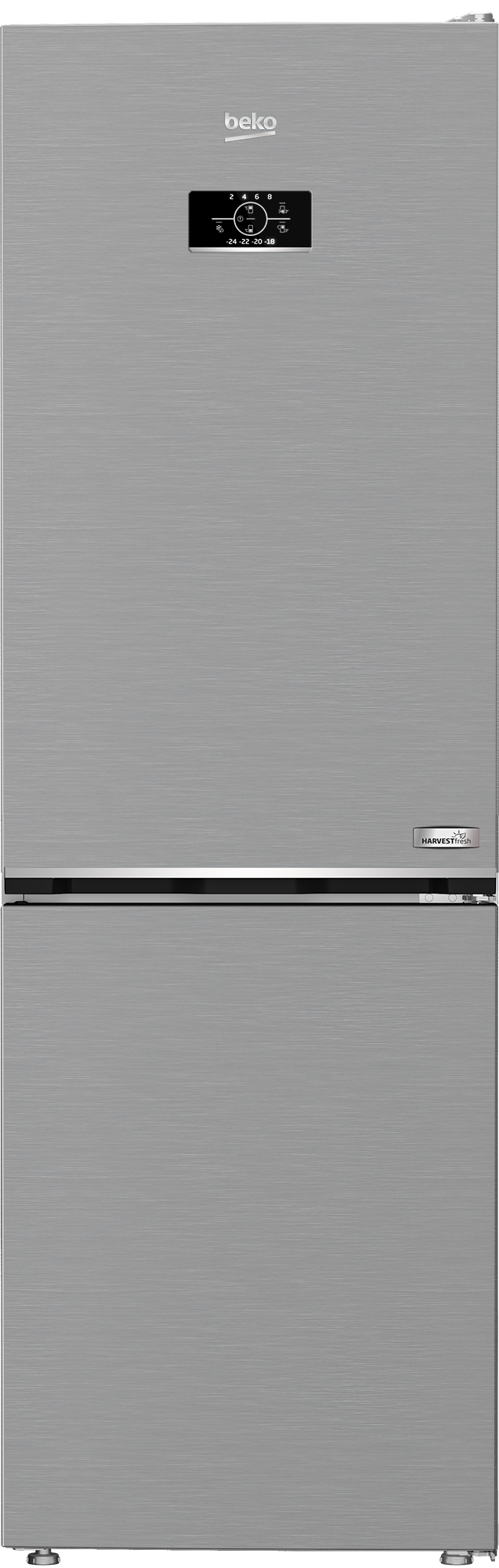 BEKO B3RCNA364HXB1 No Frost kombinált hűtőszekrény 187 cm
