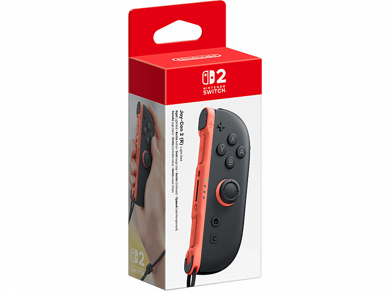 Kontroler NINTENDO Joy-Con 2 Prawy Jasnoczerwony – zdjęcie 3