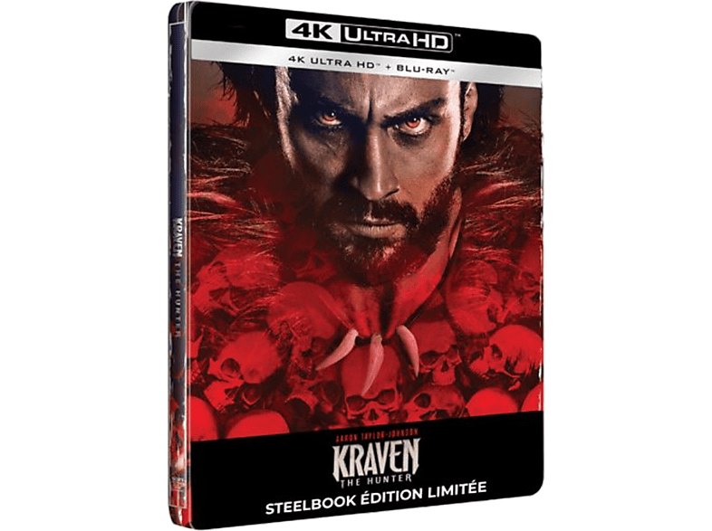 Kraven the Hunter Steelbook Edition 4K Ultra HD Blu-ray