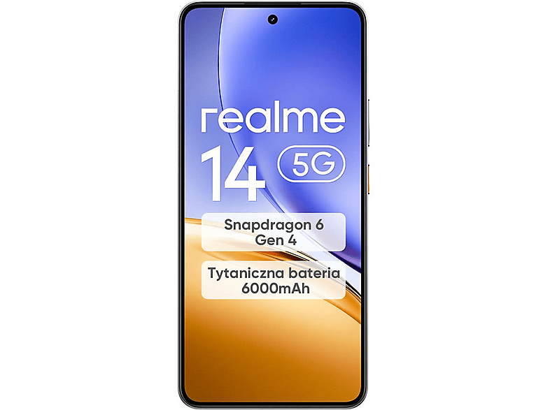 Smartfon REALME 14 5G 8 GB/ 256 GB Srebrny – zdjęcie 2