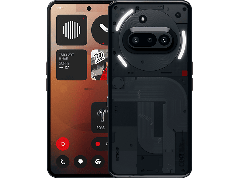 NOTHING Phone (3a) 128 GB Schwarz Dual SIM