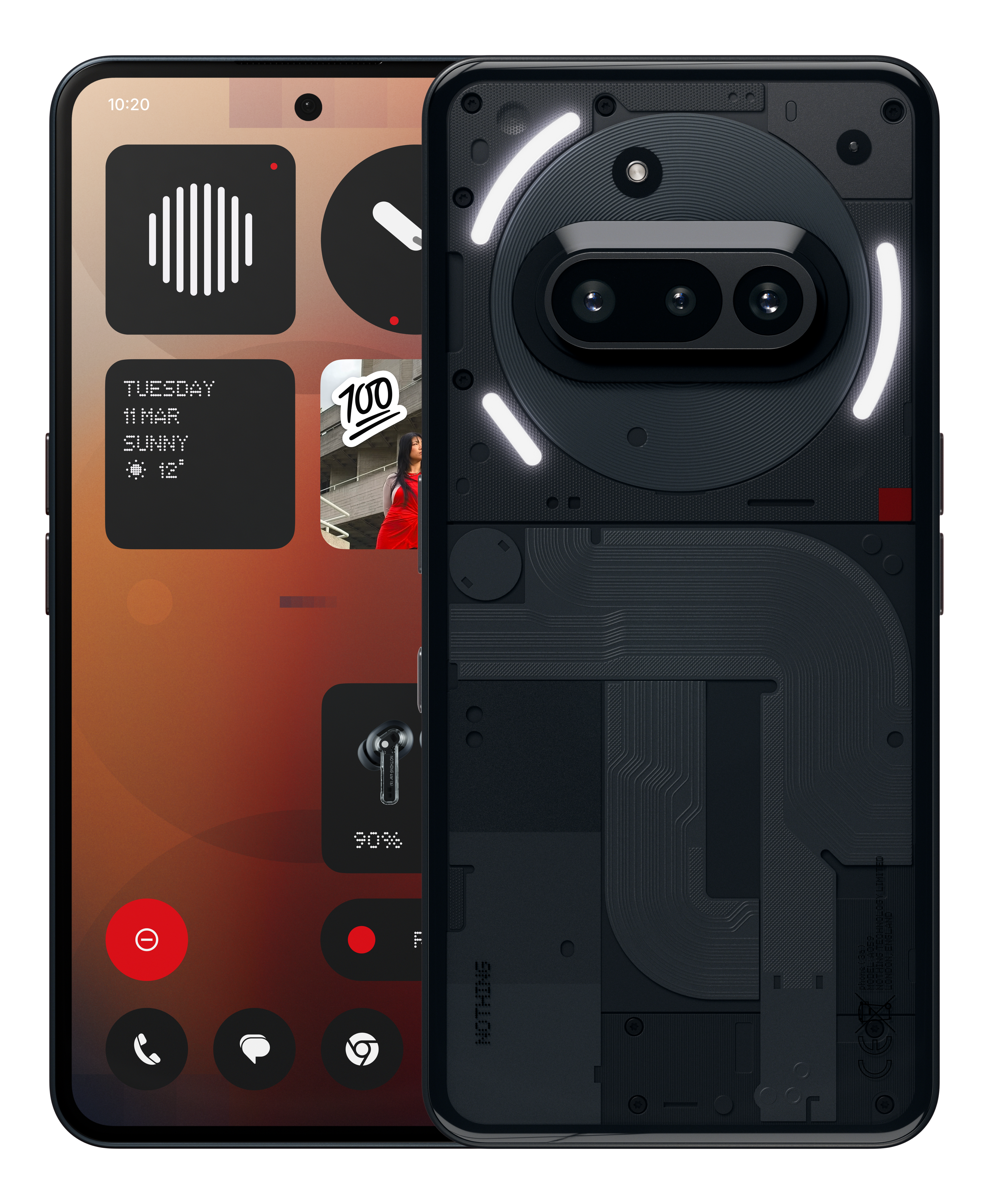 スマートフォン本体 Nothing Phone (3a) 256gb Nothing Phone 3a Pro Dual Sim 12GB RAM 256GB 5G グレー 新品 SIM