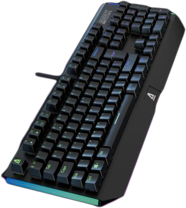 AVAX FS vezetékes billentyűzet, Outemu barna mechanikus kapcsolók, Magyar kiosztás (FS01B)