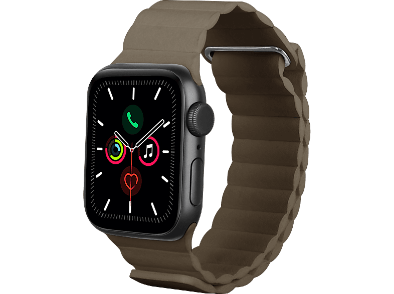 Just In Case Magfit Bracelet pour Apple Watch 40-42mm Bleu Marine