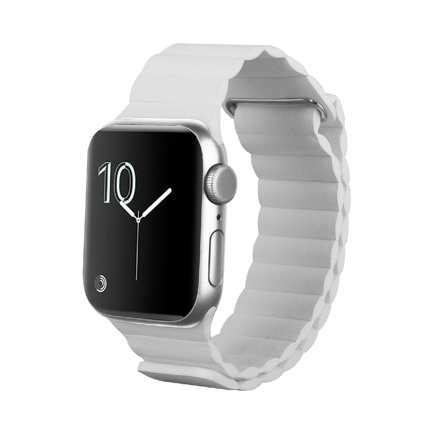 Just In Case Magfit Strap Apple Watch 44-49mm Horlogebandje Koffie