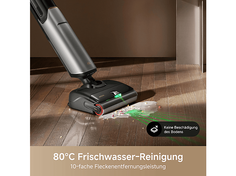 MOVA X4 Pro Nass-/Trockensauger, Akkubetrieb
