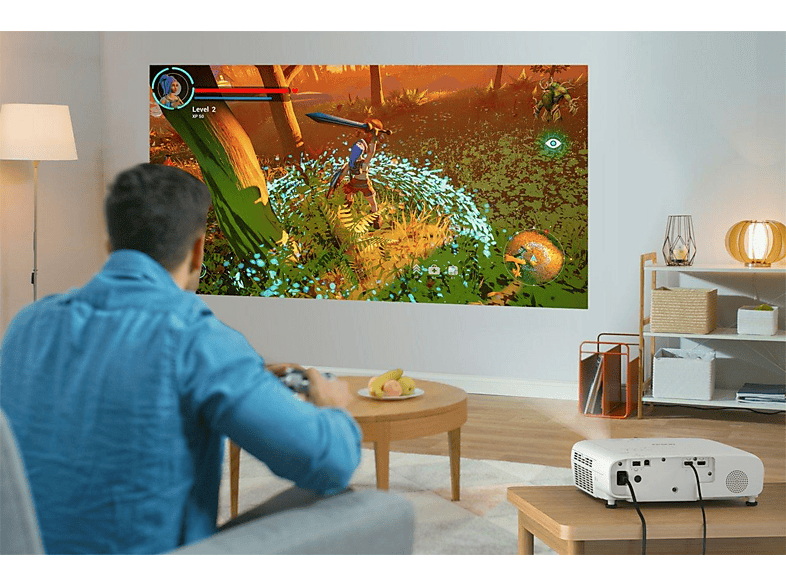 Epson EH-TW840 leistungsstarker Full-HD Projektor für Geschäfts- und Heimpräsentationen; Beamer — Foto 3 von 5