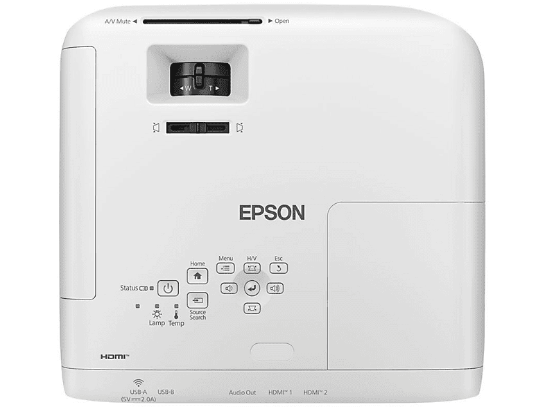 Epson EH-TW840 leistungsstarker Full-HD Projektor für Geschäfts- und Heimpräsentationen; Beamer — Foto 5 von 5