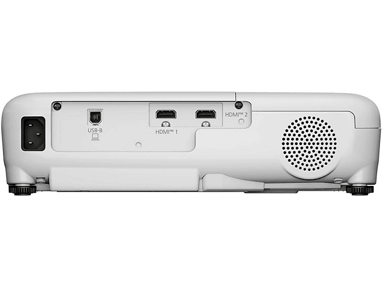 Epson EB-W53 heller HD Ready-Projektor für den mobilen Einsatz; Beamer — Foto 3 von 5