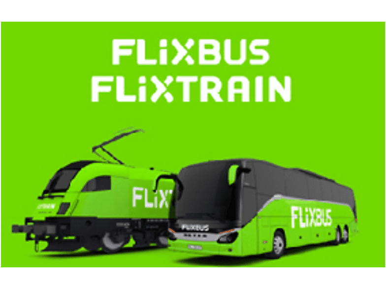 FlixBus & FlixTrain Gutscheinkarte (Wert: 15 €)