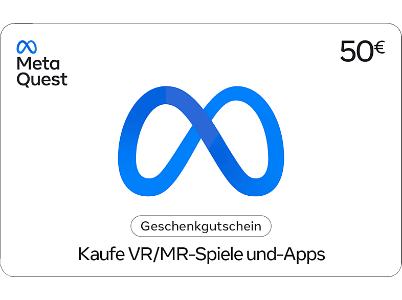 Digitaler Meta Quest-Geschenkgutschein - [Multiplattform]