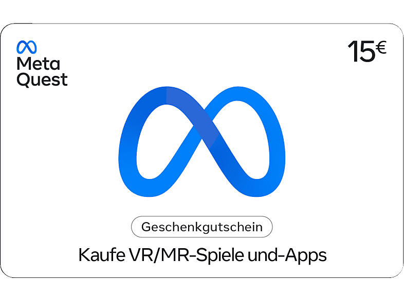 Digitaler Meta Quest-Geschenkgutschein - [Multiplattform]