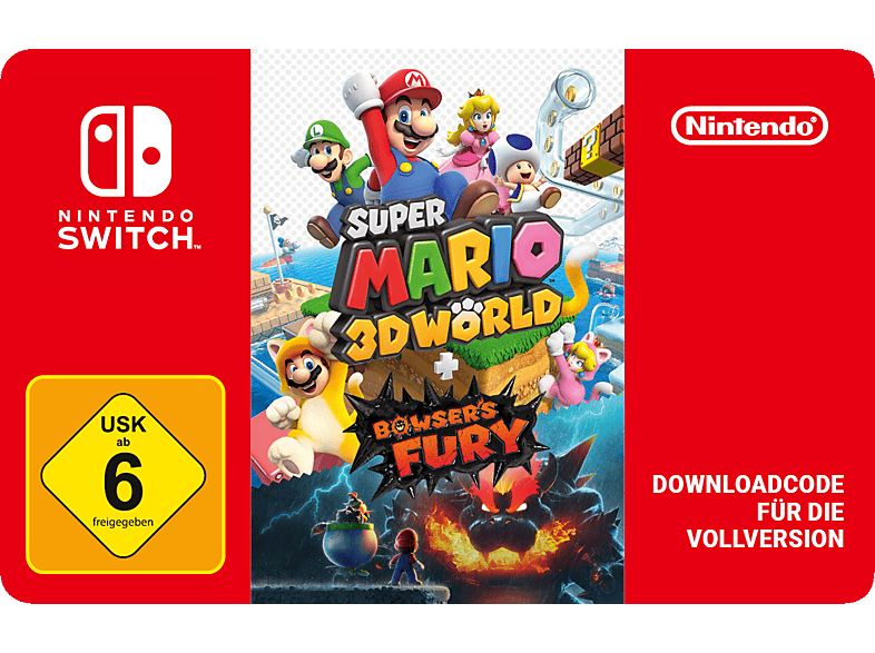 Nintendo Switch: Super Mario 3D World and Bowsers Fury - [Nintendo Switch]