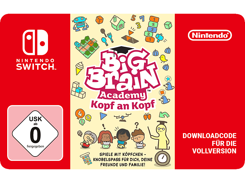 Nintendo Switch: Big Brain Academy: Brain vs. Brain  - [Nintendo Switch]