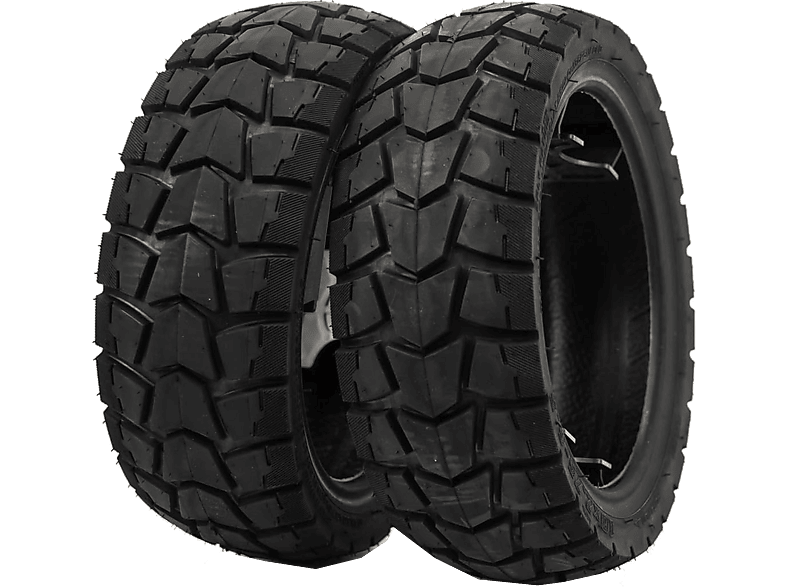 Accesorio patinete eléctrico - smartGyro DualGrip 1, Pack de Dos Cubiertas, Para Speedway, Rockway, Crossover y versiones PRO, Negro