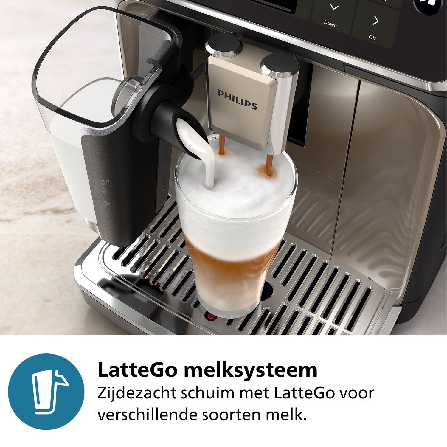 Philips EP5549/70 – versgemalen koffiebonen