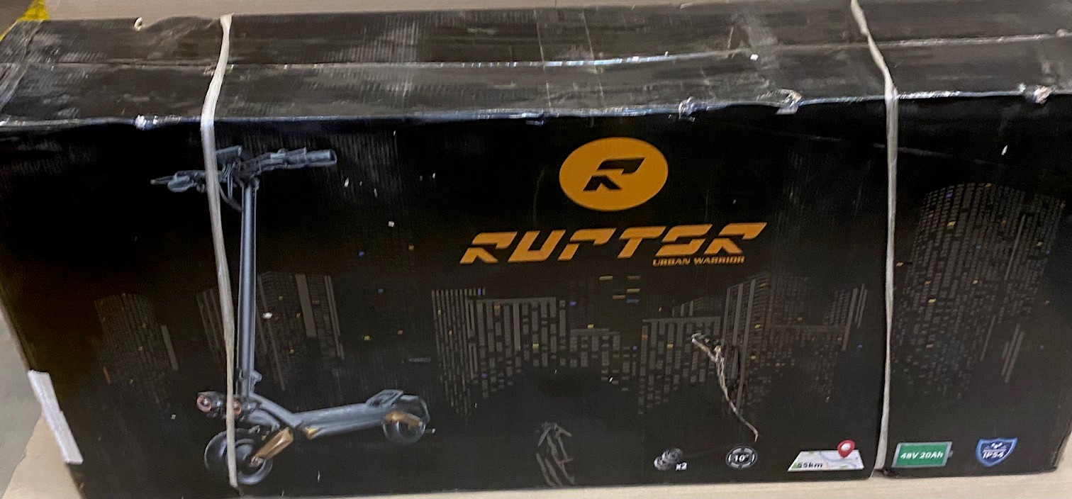 OUTLET Hulajnoga elektryczna RUPTOR R6 V3 Czarny Czarny