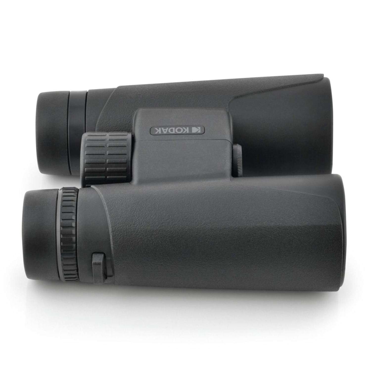Black binoculars with the Kodak logo, on a white background.