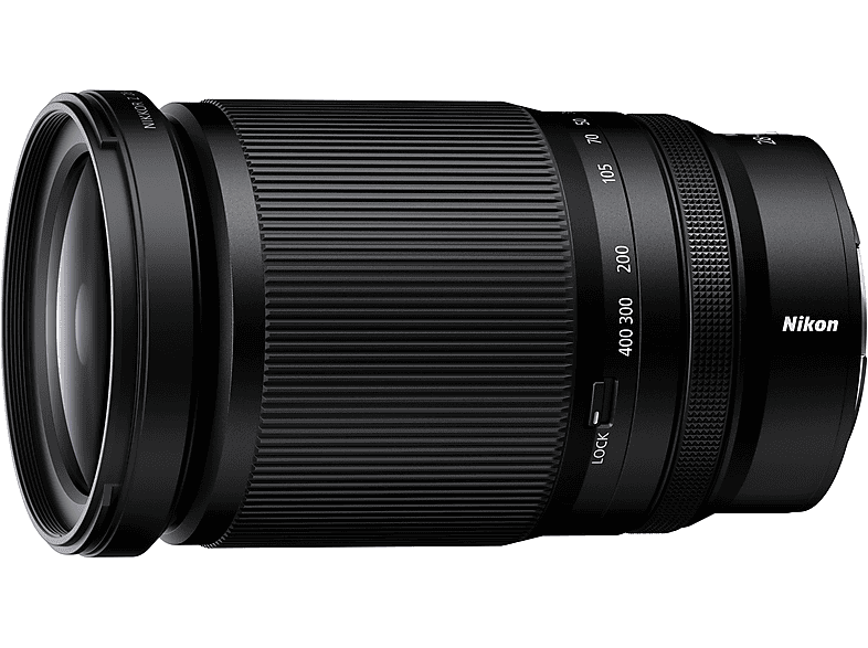 NIKON NIKKOR Z 28 mm - 400 Bei mm: f./4.0 bis f./22 Bei f./8.0 f./45 ED, ASPH (Reisezoom Objektiv für Nikon Z-Mount, Schwarz)