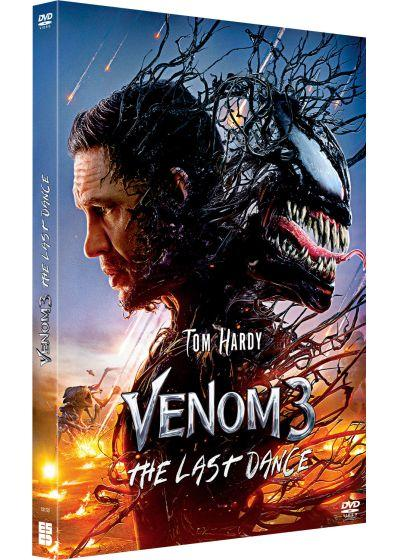 Venom 3 DVD cover with Tom Hardy and a symbiote.