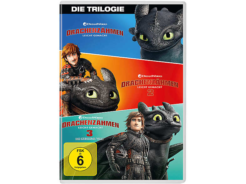 Drachenzähmen leicht gemacht - Die Trilogie [DVD]
