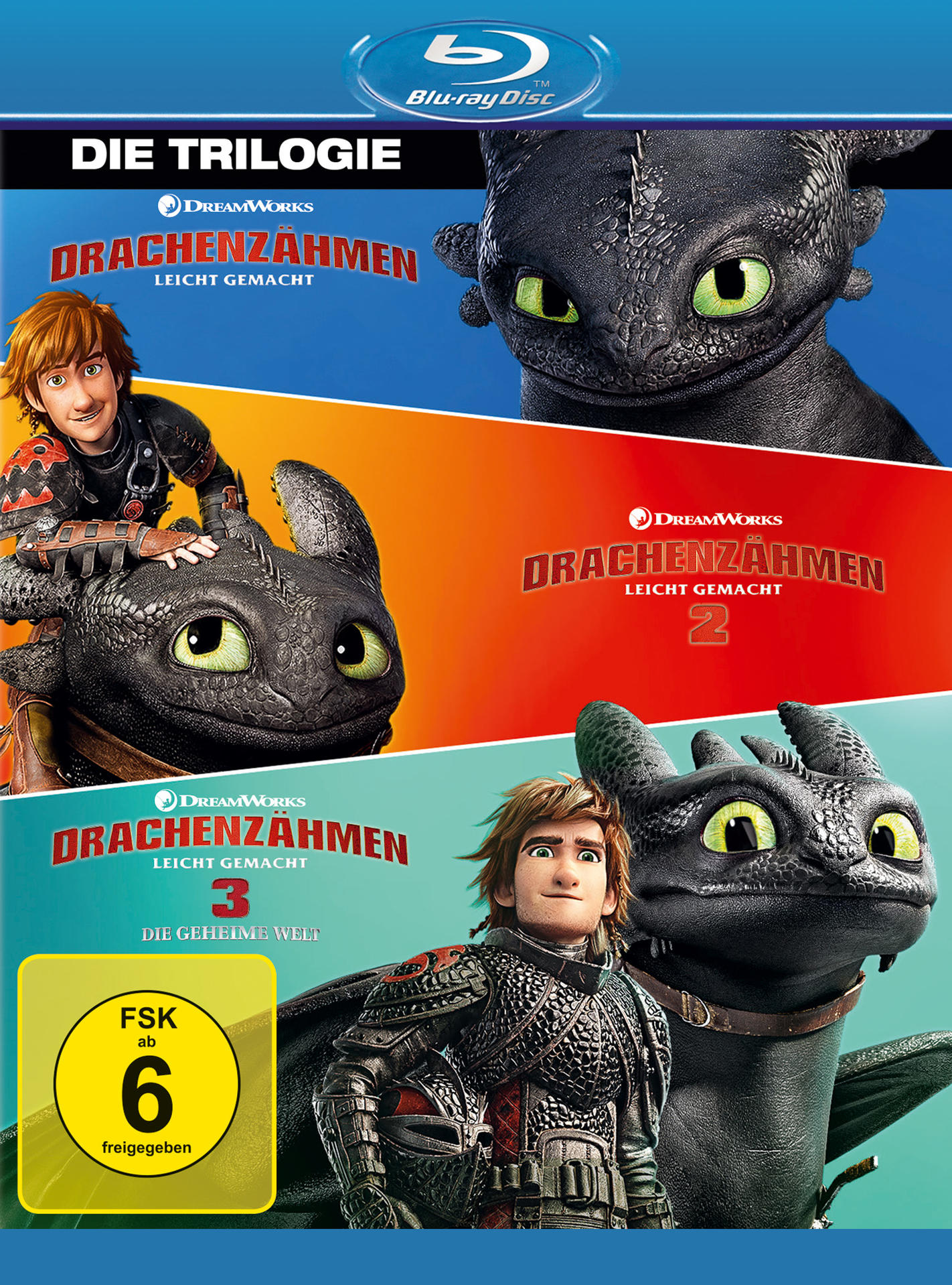 Drachenzähmen leicht gemacht - Die Trilogie [Blu-ray]