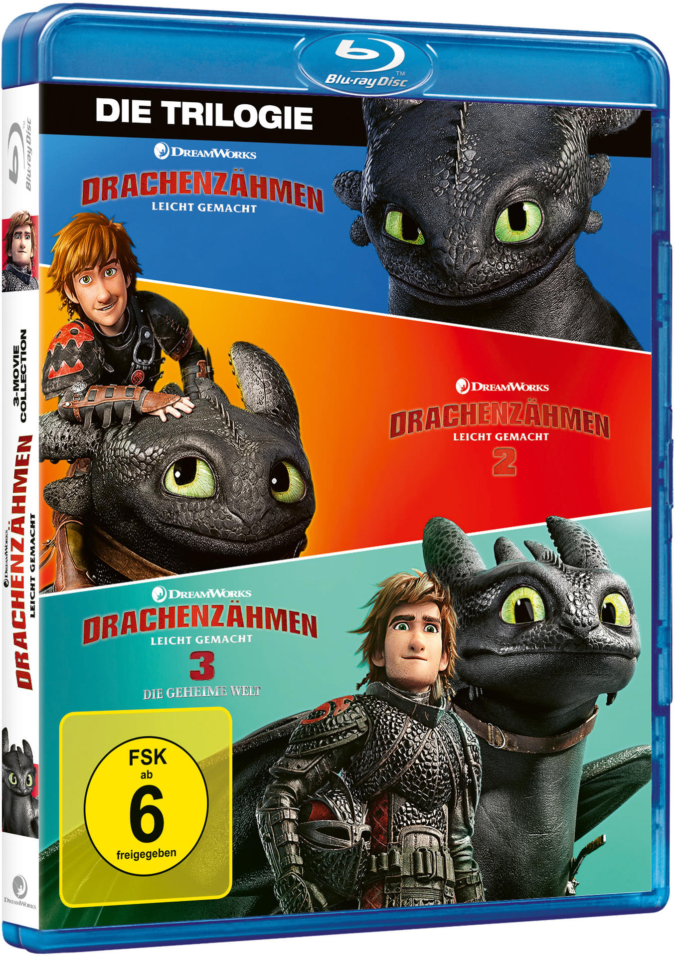 Drachenzähmen leicht gemacht - Die Trilogie [Blu-ray]