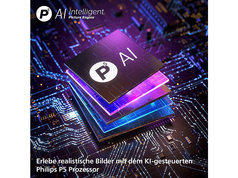 Thumbnail - PHILIPS 55OLED810 OLED Ambilight TV (Flat, 55 Zoll / 139 cm, UHD 4K, SMART TV, Ambilight)