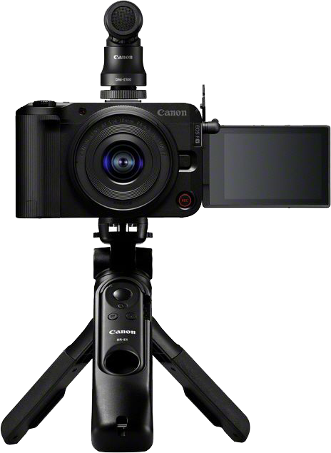 CANON EOS R50 V Digitális fényképezőgép+RF-S 14-30mm f/4-6.3 IS STM objektív,Content Creator KIT(6895C028)