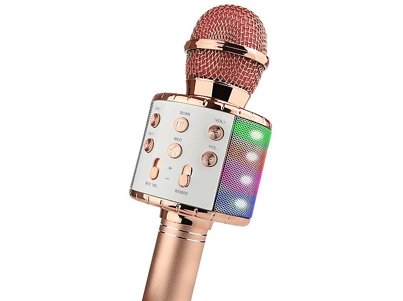 Głośnik mobilny MANTA MIC20-GL z mikrofonem Złoty – zdjęcie 3