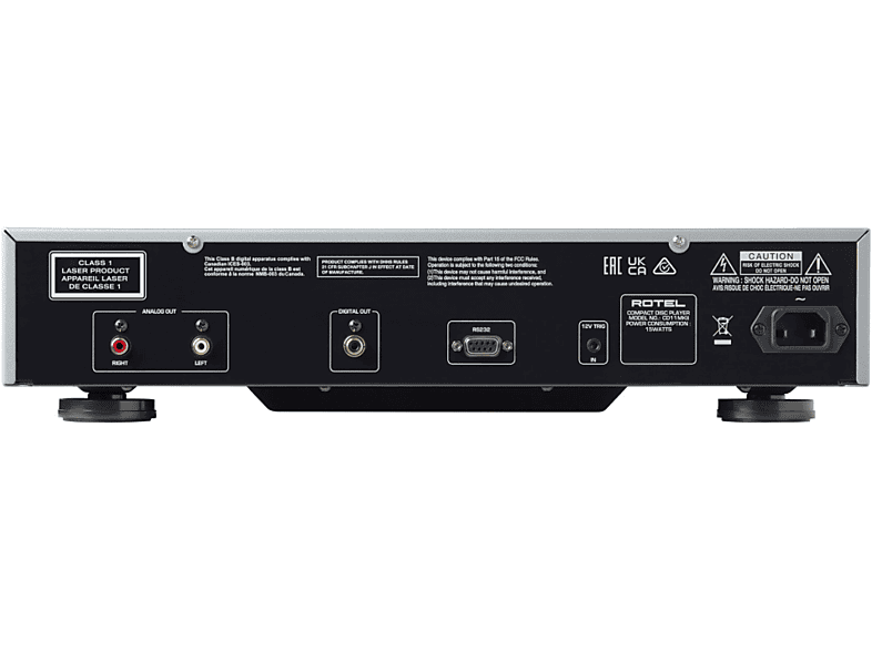 Rotel CD11 MKII CD-Player, Silber — Foto 2 von 2