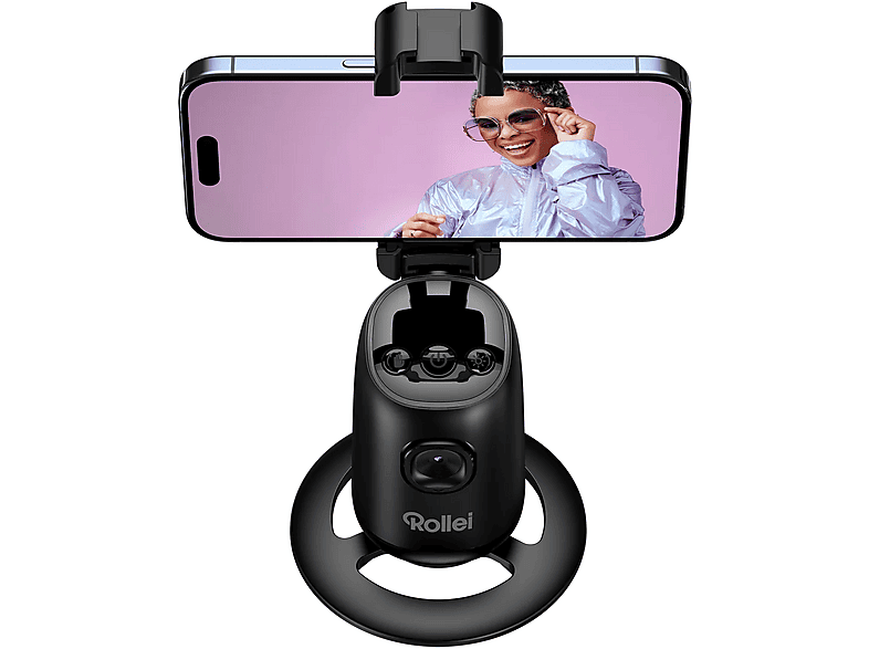 Rollei Easy Creator Desktop-Gimbal mit AI Tracking, Schwarz — Foto 4 von 5
