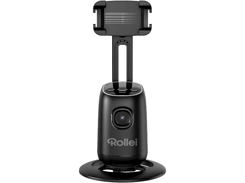 Rollei Easy Creator Desktop-Gimbal mit AI Tracking, Schwarz