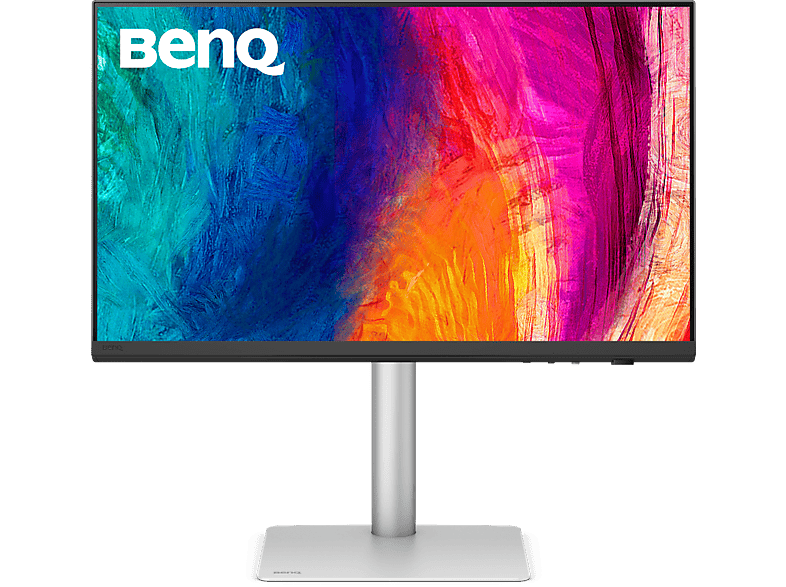BENQ PD2730S 27 Zoll Designer-Monitor, UHD 5K, 5 ms Reaktionszeit, 400 cd/m², 60 Hz, Silber