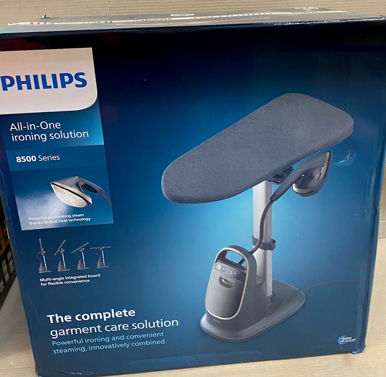 OUTLET Generator pary PHILIPS AIS8540/80 All-in-One Seria 8500 Srebrno-szary