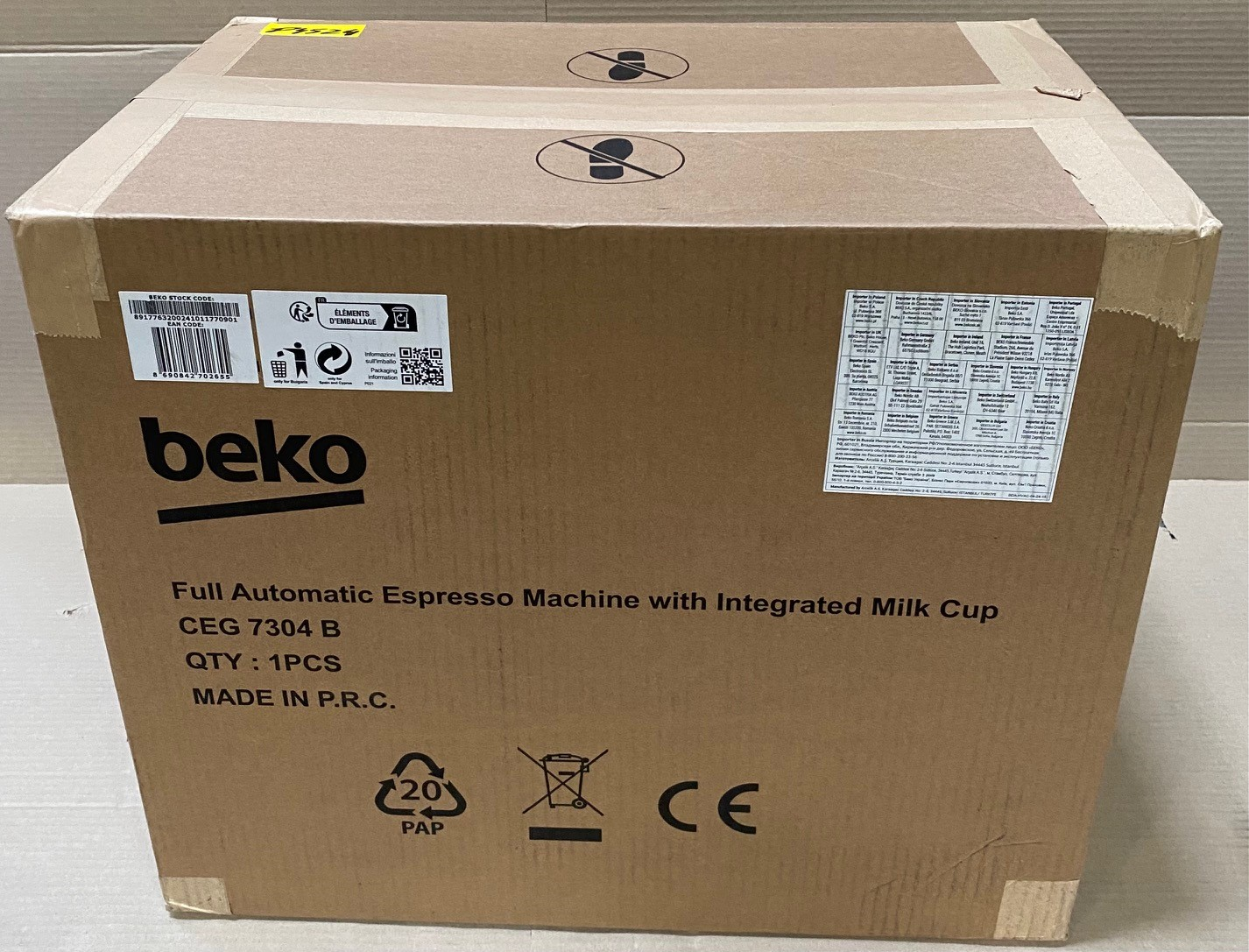 OUTLET Ekspres ciśnieniowy BEKO CEG 7304 B Czarny
