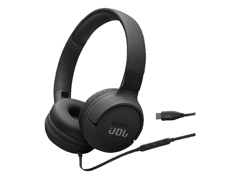 JBL Tune 520C USB-C, On-ear Kopfhörer Black