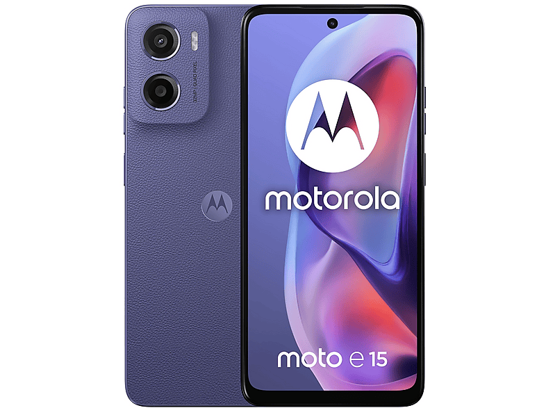 Motorola E15 2+64 GB, 64 Lavender Smartphone