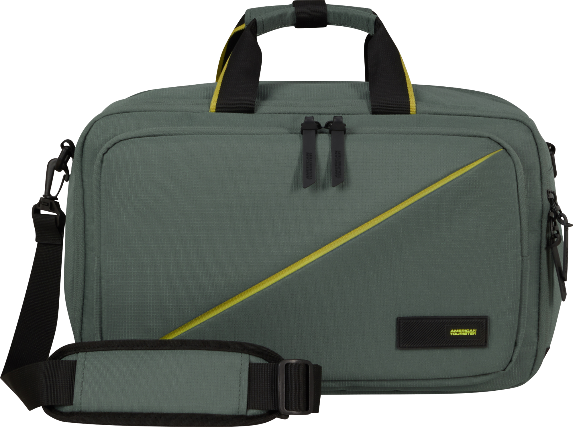 AMERICAN TOURISTER TAKE2CABIN 3 rekeszes utazó táska, sötét erdőzöld (150845-1257)