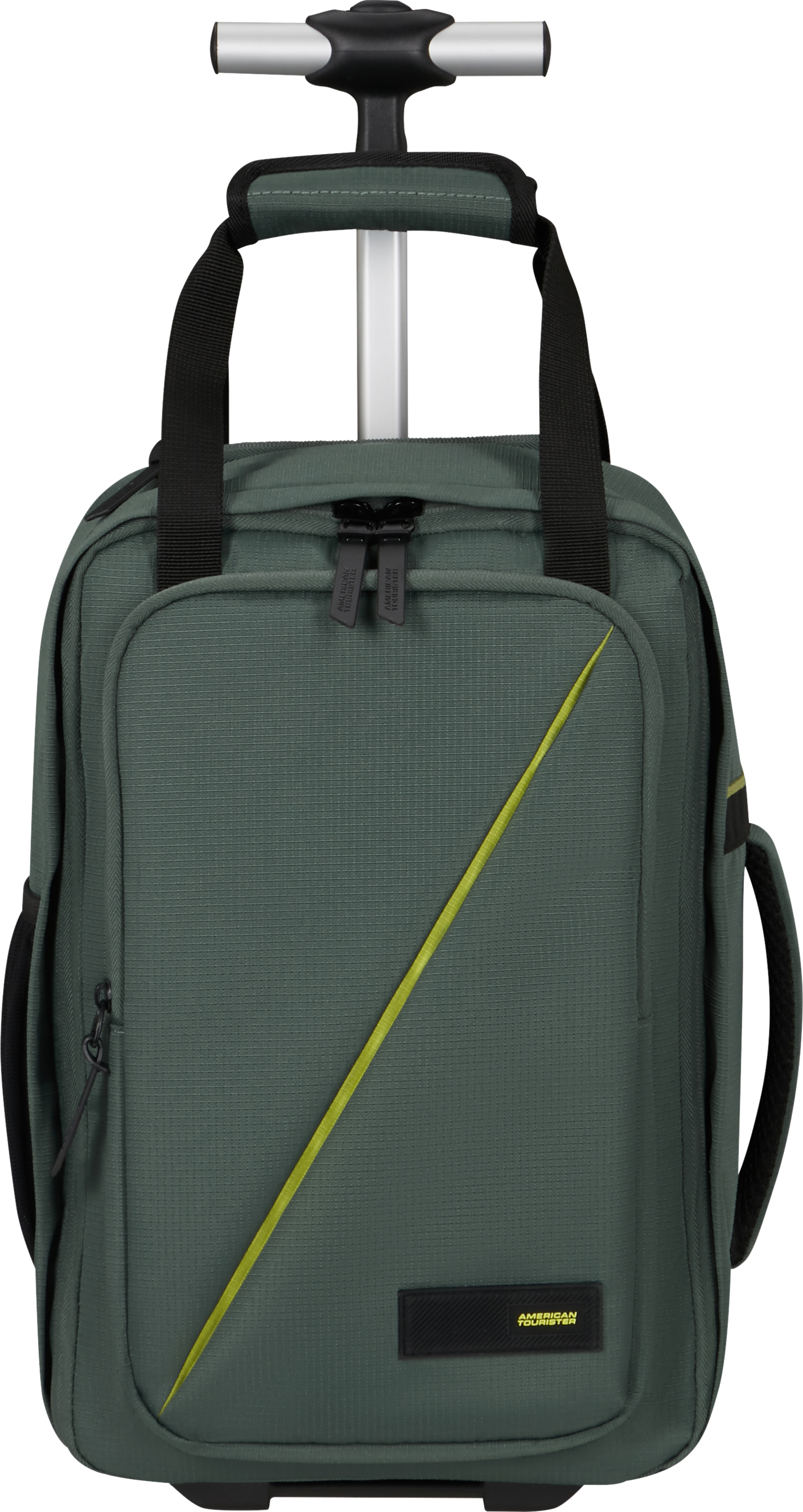 AMERICAN TOURISTER TAKE2CABIN Kabin hátizsák kerekekkel S, sötét erdőzöld (154985-1257)