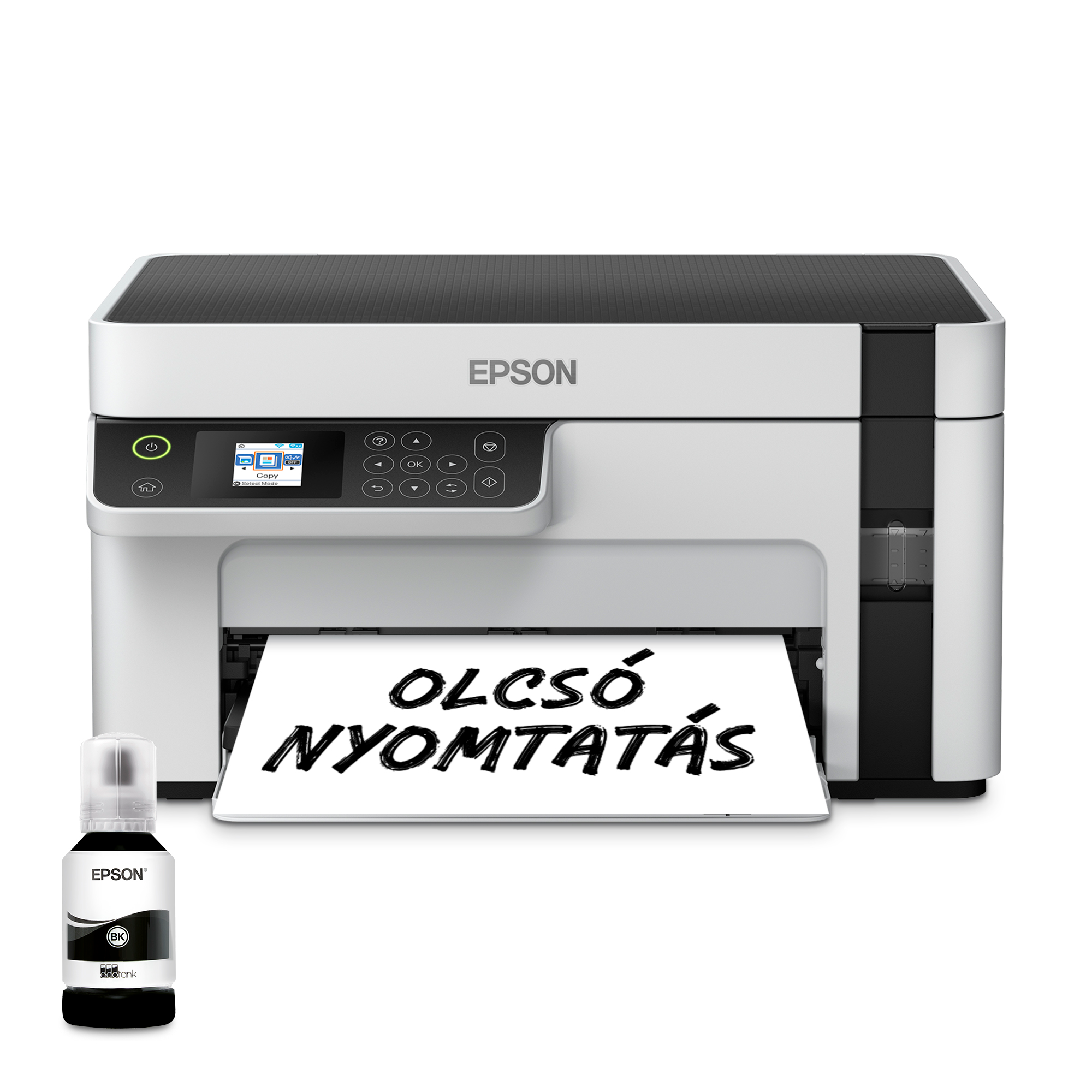 EPSON EcoTank M2120 multifunkciós MONO Wifi külső tintatartályos tintasugaras nyomtató (C11CJ18402)