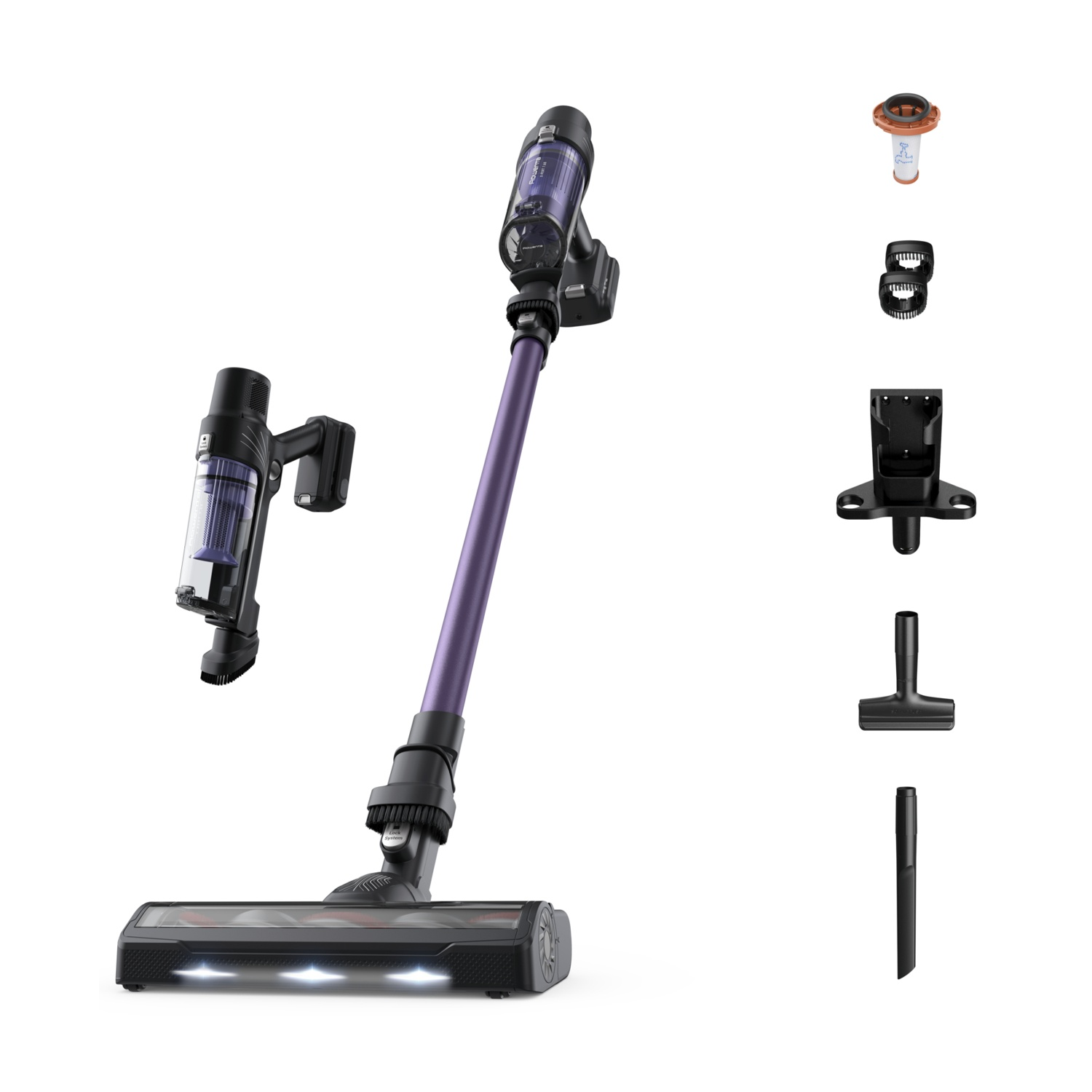 Aspirapolvere Portatile per Auto e Casa, Ricaricabile Senza Fili, Potenza 4500Pa, Mini Aspiratore Manuale per Pulizia Intensiva