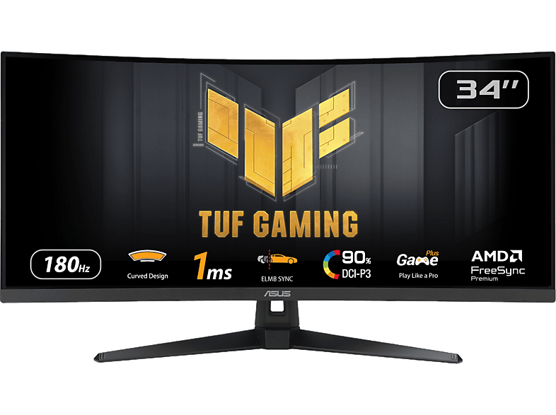 Asus TUF Gaming VG34VQ3B Moniteur Gaming Incurvé 34 pouces