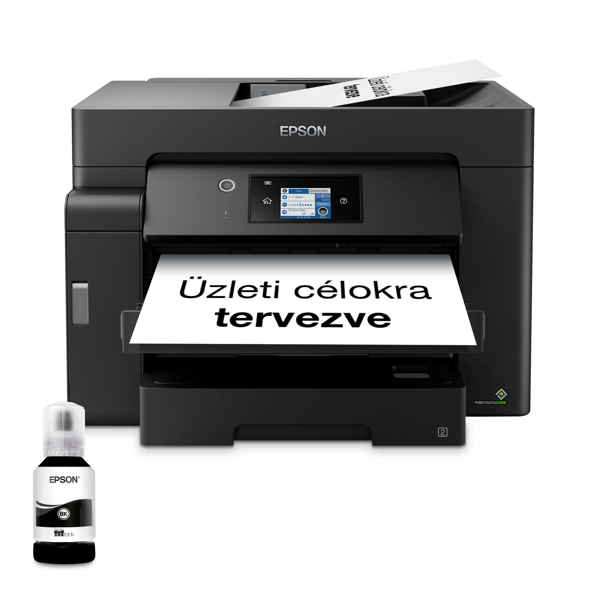 EPSON EcoTank M15140 A3 multifunkciós MONO DUPLEX WiFi/LAN külső tintatartályos tintasugaras nyomtató (C11CJ41402)