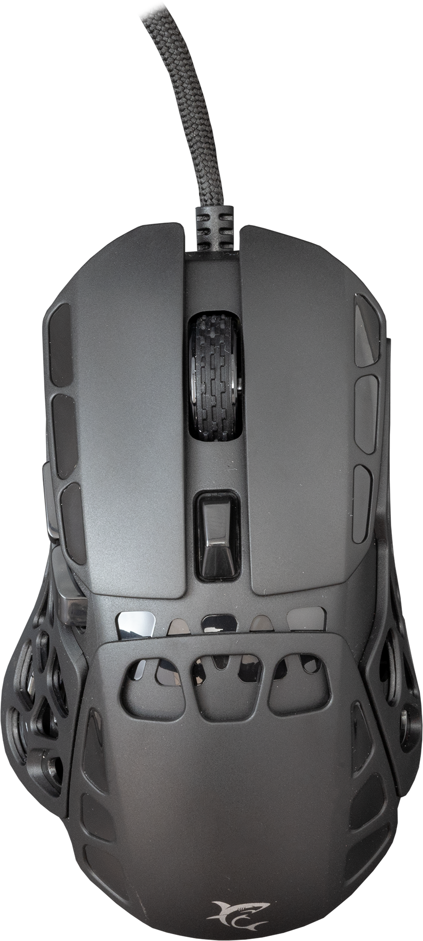 WHITE SHARK ECTOR vezetékes optikai egér, max 12400 DPI, 7 gomb, fekete (GM-5016B)