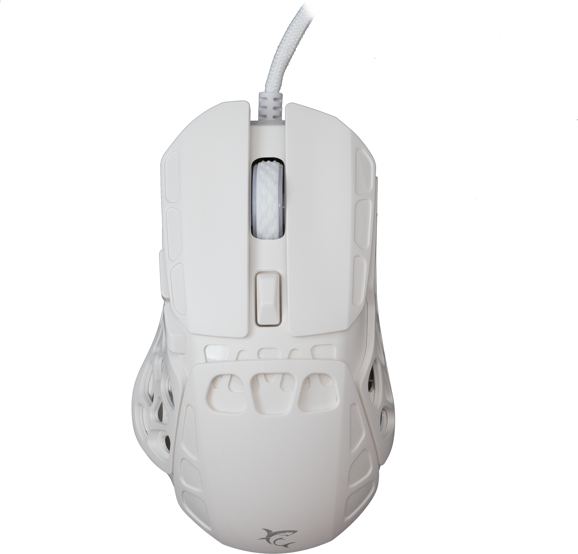 WHITE SHARK ECTOR vezetékes optikai egér, max 12400 DPI, 7 gomb, fehér (GM-5016W)