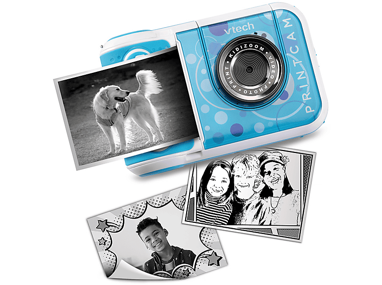 Vtech KidiZoom Print Cam Kinderkamera, Blau — Foto 2 von 5