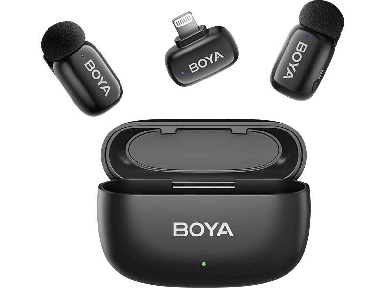 Boya Microfoon Mini 15 Lightning Bk 2tx + 1rx