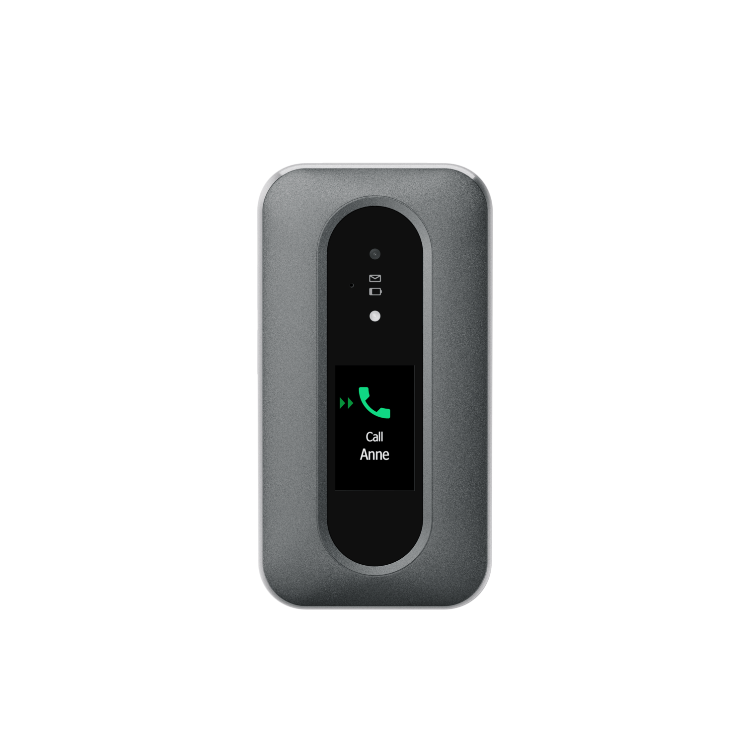 DORO LEVA L30 4G Senior flip phone met SOS button - 17 MB Zwart afbeelding